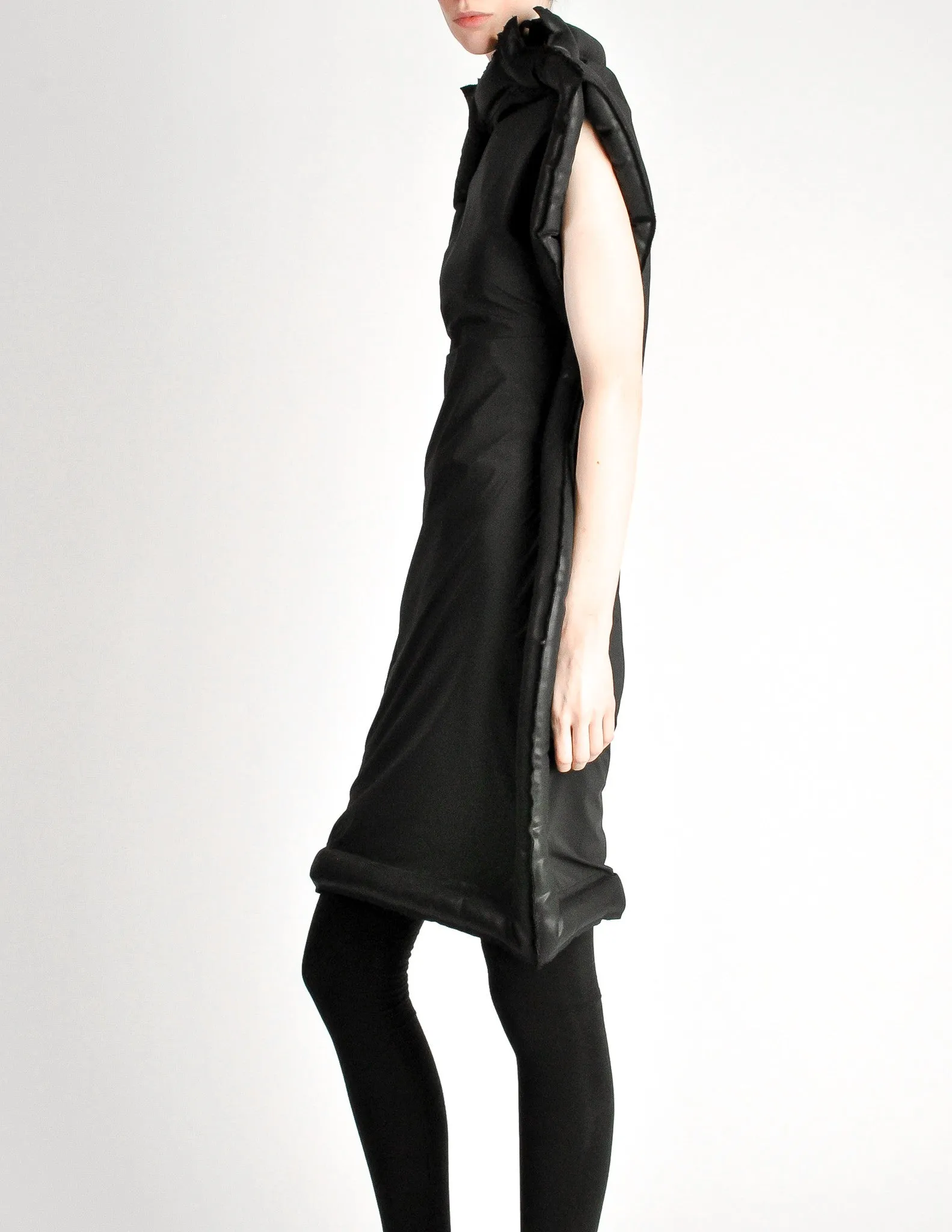 Comme des Garçons Black Puffed Tube Frame Dress