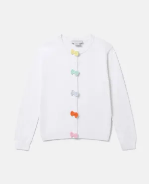 Crochet Bow Cardigan - Stella McCartney SP24