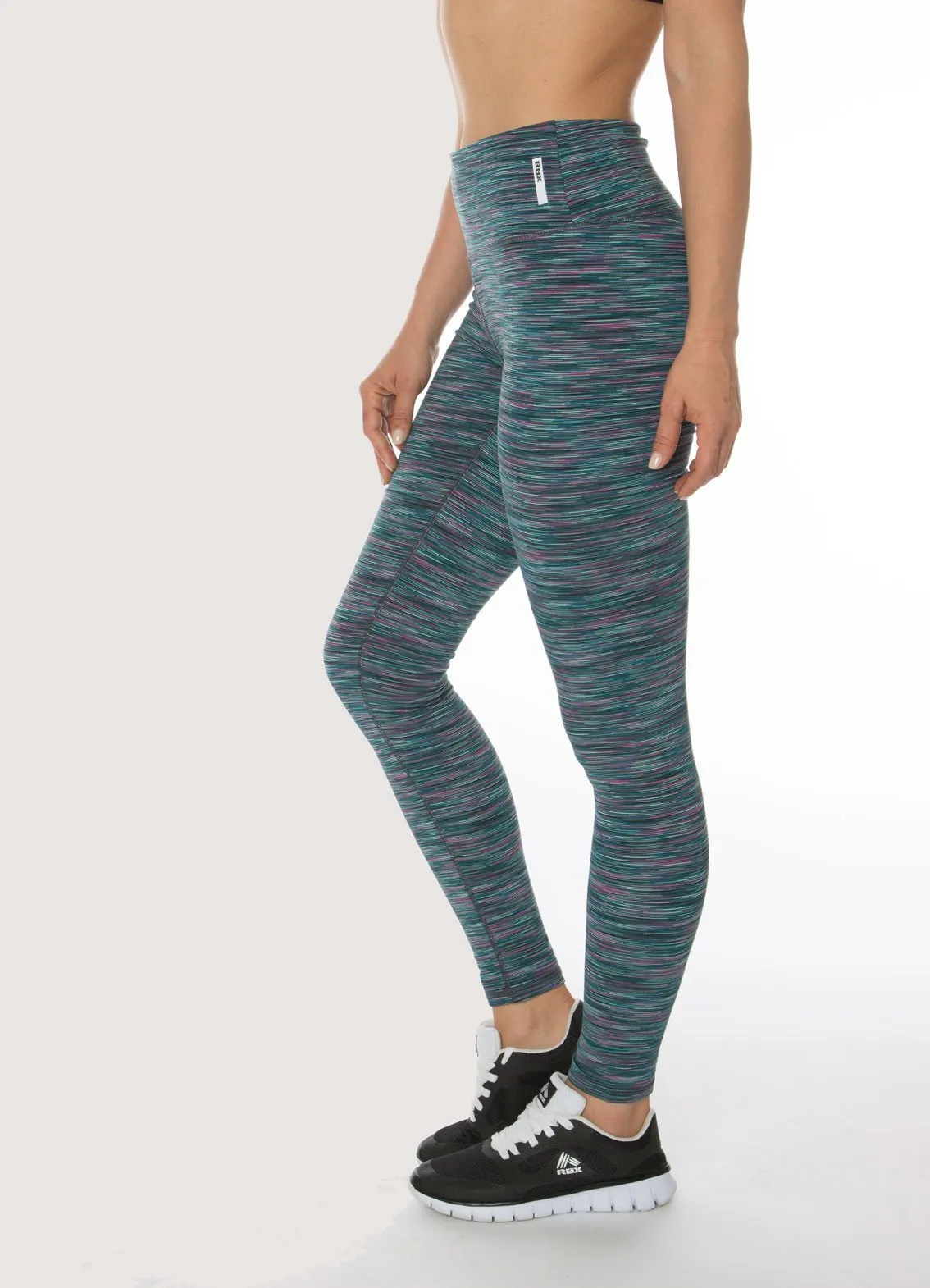 Stratus Multi Color Space Dye Peached Legging