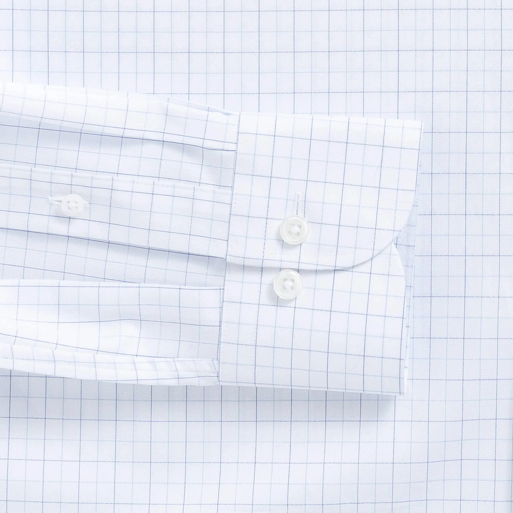 The Blue Albini Smallridge Check Custom Shirt