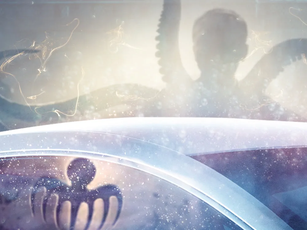 Underwater Love Bond Lenticular by Mark Davies